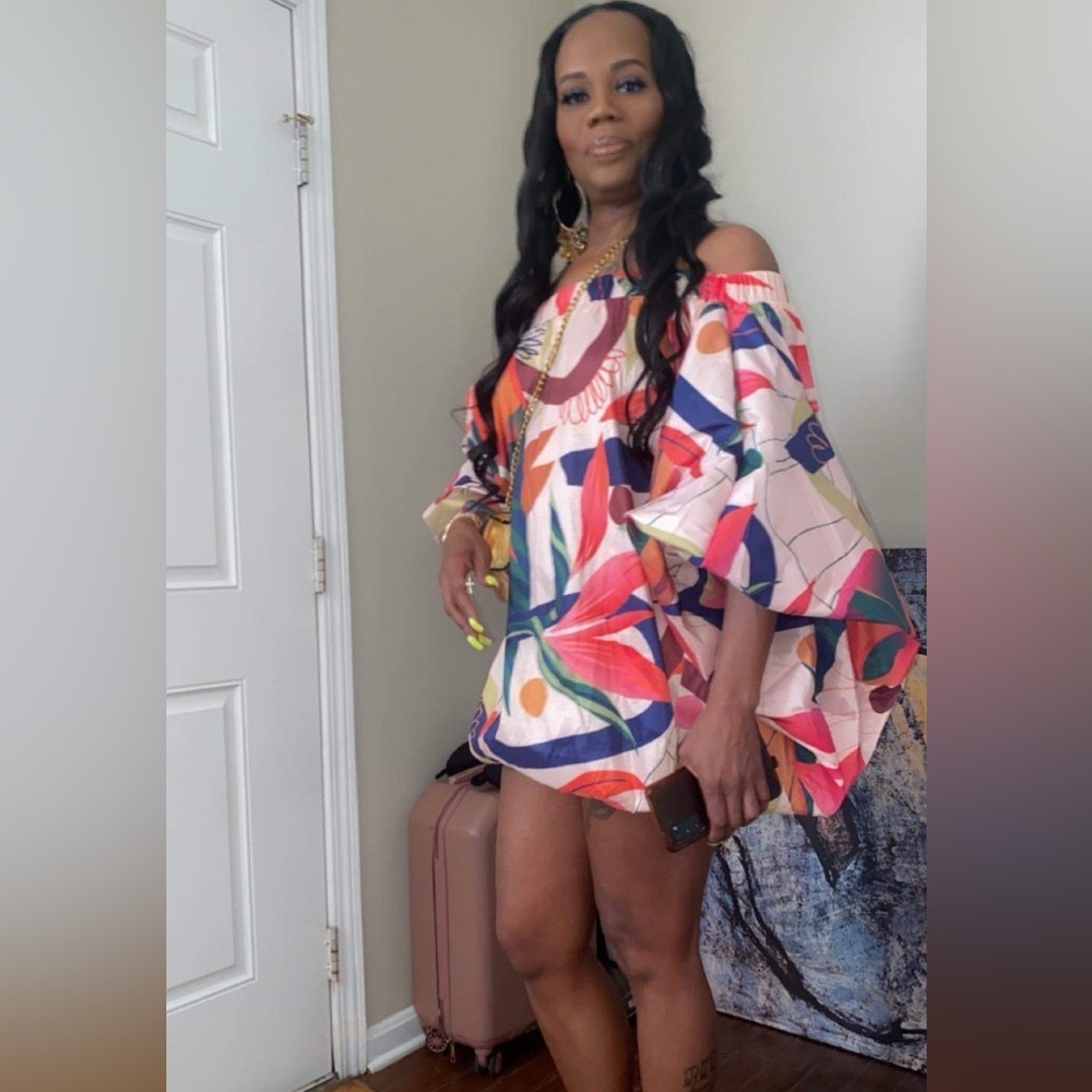 Multi color dress
